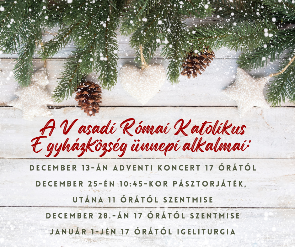 A Vasadi Római Katolikus Egyházközség Ünnepi alkalmai