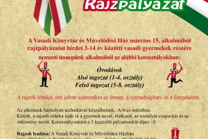 március 15 rajzverseny plakát