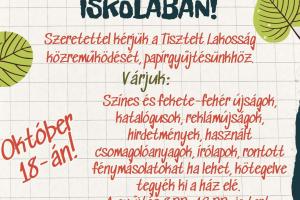 Papírgyűjtés