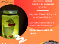 Márton napi kézműves plakát plakát